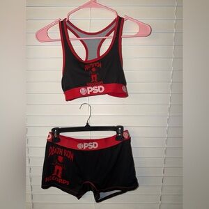 PSD Black and Red Death Row Records Sports Set